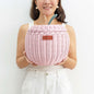 Apple Rattan Storage Basket Pink - Small