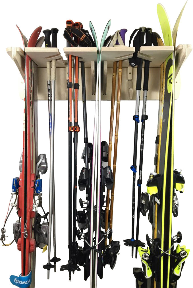 THE PONDEROSA snowboard wall rack