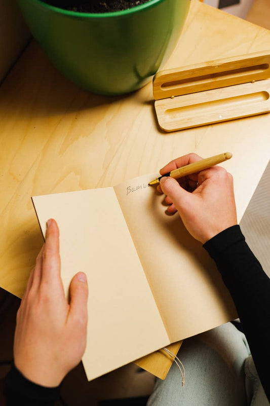 Bamboo Switch - Bamboo Pen Case Set | Stationary Gift Bestseller